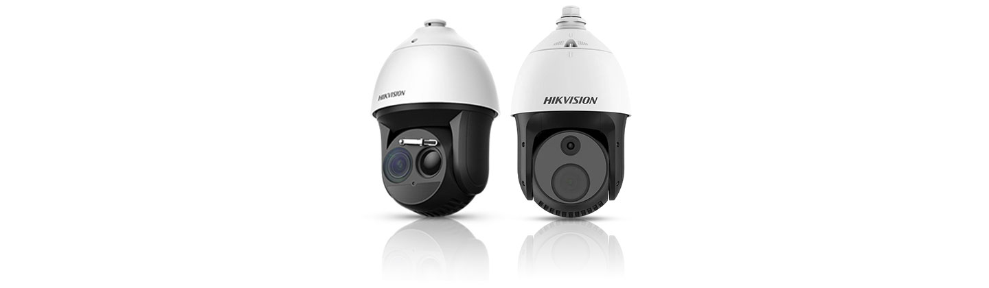 Hikvision Security Thermal Cameras Speed Dome Series ซีรีส์กล้อง Thermal Camera แบบ PTZ สำหรับงานรักษาความปลอดภัย