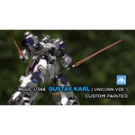ทำสีกันพลา | HGUC 1/144 GUSTAV KARL Unicorn ver. Custom Paint | 222 GUNPLA