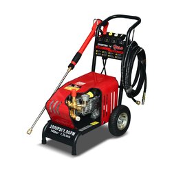 POLO เครื่องฉีดน้ำแรงดันสูง 2200 วัตต์ แรงดัน 140 บาร์ รุ่น SPARTAN14 อัตราการฉีด 440 ลิตร/ชม. สายยาว 8 ม. มอเตอร์เหนี่ยวนำ สำหรับงานหนัก (โปโล)