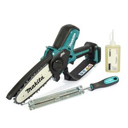 MAKITA เลื่อยโซ่ไร้สาย 18 โวลต์ 6 นิ้ว รุ่น DUC150Z ความเร็วโซ่สูงสุด 8.0 เมตร/ วินาที ถังน้ำมัน 55 มล. มอเตอร์ BL ไม่รวมแบตเตอรี่-แท่นชาร์จ (มากีต้า)