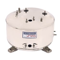 DAIMOND ถังปั๊มน้ำสแตนเลส 15 นิ้ว รุ่น 205-305P,Q,R ใช้กับปั๊มน้ำอัตโนมัติ MITSUBISHI รุ่น WP 205-305 P,Q,Q2,Q3,Q5,QS,R (ไดมอนด์)