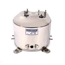 DAIMOND ถังปั๊มน้ำสแตนเลส 12 นิ้ว รุ่น 100-150 ใช้กับปั๊มน้ำอัตโนมัติ HITACHI รุ่น WT-P100-150 H, HS, EX, G, H, SS, V (ไดมอนด์)