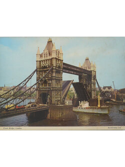 Tower Bridge,London. (โปสการ์ดขนาดใหญ่)