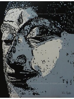 ผลงานศิลปะ "หน้าพระสุโขทัย"