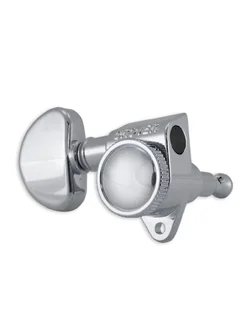 GROVER ROTO-GRIP LOCKING ROTOMATICS® 3+3 CHROME (502 SERIES) ของแท้ 100%