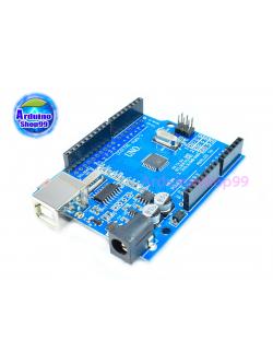 UNO R3 ATmega328P Development Board for Package SMD + ก้างปลา