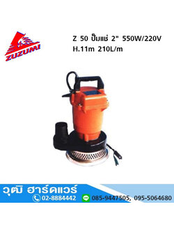 ZUZUMI Z 50 ปั๊มแช่ 2" 550W/220V H.11m 210L/m