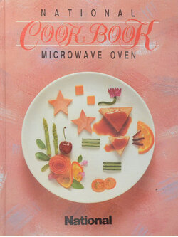 National MICROWAVE OVEN COOK BOOK