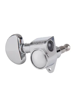 GROVER ROTOMATICS® 3+3 CHROME 18:1 GEAR RATIO (102-18 SERIES) ของแท้ 100%