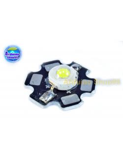 หลอดไฟ LED High Power 1วัตต์ พร้อมซิงค์อลูมิเนียม