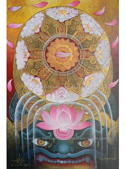 ผลงานศิลปะ "ธรรมจักร"