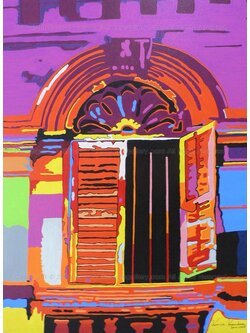 ผลงานศิลปะ "หน้าต่างชิโนเดี่ยว"