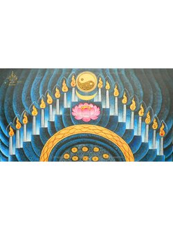 ผลงานศิลปะ "สมดุลชีวิต"