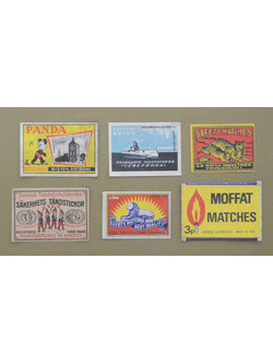 ฉลากสินค้าเก่า (6 แผ่น)