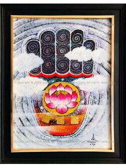 ผลงานศิลปะ "ธาตุ 4"