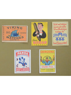 ฉลากสินค้าเก่า (5 แผ่น)