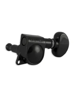 GROVER MID-SIZE LOCKING ROTOMATICS® 6-IN-LINE BLACK (406 SERIES) ของแท้ 100%