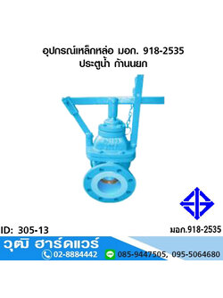 อุปกรณ์เหล็กหล่อ มอก. ประตูน้ำ ก้านยก 4"