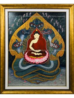 ผลงานศิลปะ "ตรัสรู้"