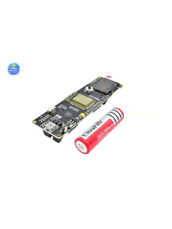 D1 ESP-Wroom-02 Motherboard Module ESP8266+0.96 OLED+18650/5800mAh 1 ก้อน