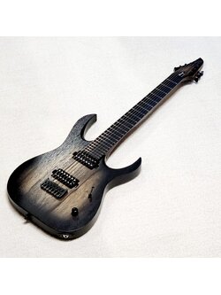 (USEDl MAYONES DUVELL ELITE 7 - TRANS NATURAL BLACK BURST MATT