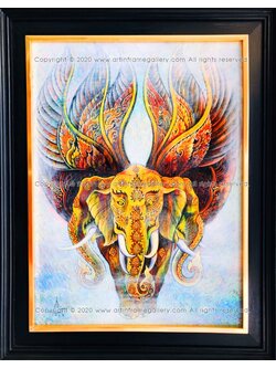 ผลงานศิลปะ "ช้างเอราวัณ"