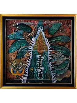 ผลงานศิลปะ "อุเบกขา"