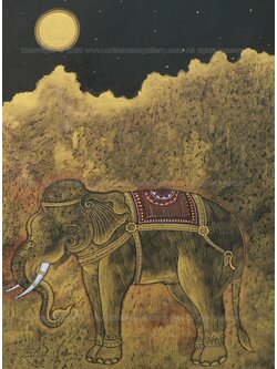 ผลงานศิลปะ "ข้างขึ้น"