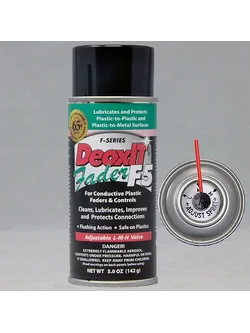 DeoxIT® Fader Spray, Low-Med-High Valve, 5% solution, 142 g (182 mL)
