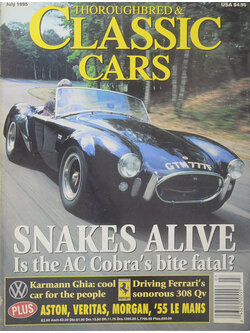 THOROUGHBRED & CLASSIC CARS Vol. 22 No. 10 July 1995
