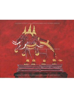 ผลงานศิลปะ "เอราวัณ2"