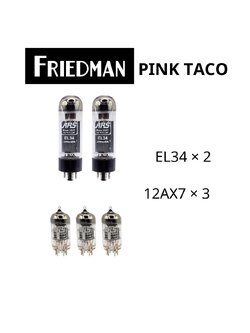 ARS ELECTRONICS I VACUUM TUBE I ชุดหลอด PREAMP / POWER AMP ตรงรุ่น FRIEDMAN PINK TACO