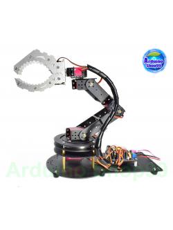 6DOF Robot Arm Kit + ( Gripper ปากคีบก้ามปู )