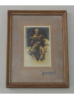 ภาพถ่ายขาวดำเก่า (พร้อมกรอบ)