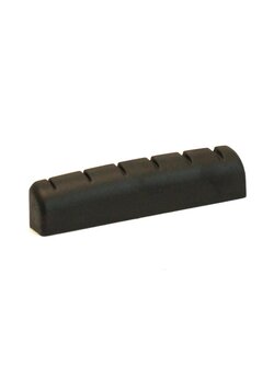 BLACK TUSQ XL SLOTTED NUT (PT-6061-00) / ใส่ EPIPHONE หลังปี 2014