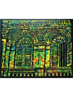 ผลงานศิลปะ "หน้าต่างชิโนคู่"