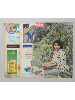 ปกหน้าปกหลังนิตยสาร (3 แผ่น)