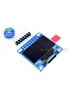 จอแสดงผล OLED ขนาด 0.96 นิ้ว แบบ SPI/I2C สีขาว 7 pin