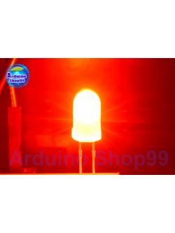 LED 5mm Red(สีแดง) 1 ชุด 5 ตัว