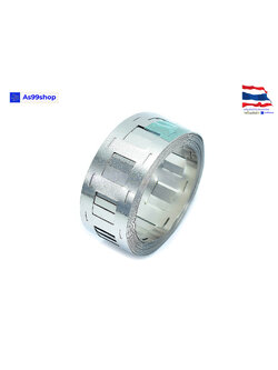 ลวดนิกเกิล หนา 0.15mm กว้าง 19 mm ยาว 5 เมตร spot welding เชื่อมแบตเตอรี่ 18650 แบบ 2 ก้อน