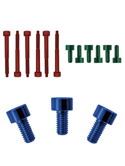 Floydrose Stainless Steel COLOR Screws (ครบชุด Lock Nut, Lock Saddle & String Lock)