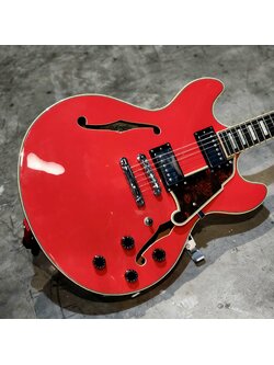 (Used) D'Angelico Premier DC Stop Bar Tailpiece - Fiesta Red