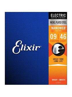 Elixir - Electric Nanoweb Custom Light 09-46