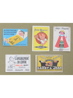 ฉลากสินค้าเก่า (5 แผ่น)