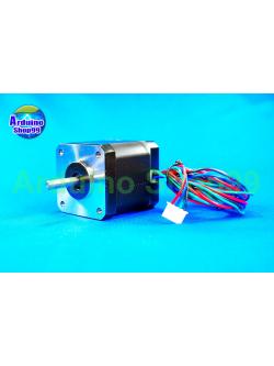 Stepper motor Step angle: 1.8 ± 5% degrees / step