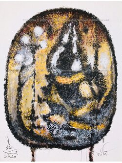 ผลงานศิลปะ "มิติแสง-เงา"