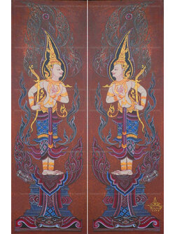 ผลงานศิลปะ "ทวารบาล"