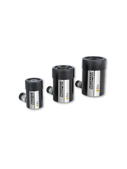 POWERRAM NSHS-Series แม่แรงไฮดรอลิค รูทะลุแกนกลาง 12-100 Ton ยืด 8-160mm