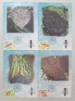 บัตรภาพตราไปรษณียากร (4 ใบ)