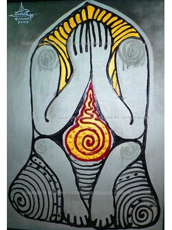 ผลงานศิลปะ "สภาวะวิโรจน์สมาบัติ2"